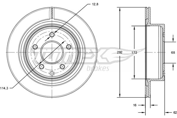 TOMEX Brakes TX 71-72...